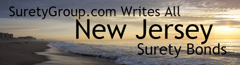 SuretyGroup.com writes all New Jersey surety bonds