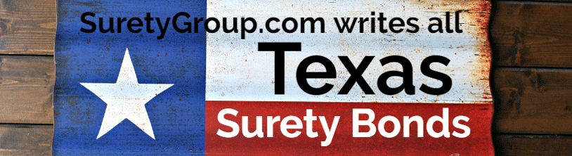 SuretyGroup.com writes all Texas surety bonds